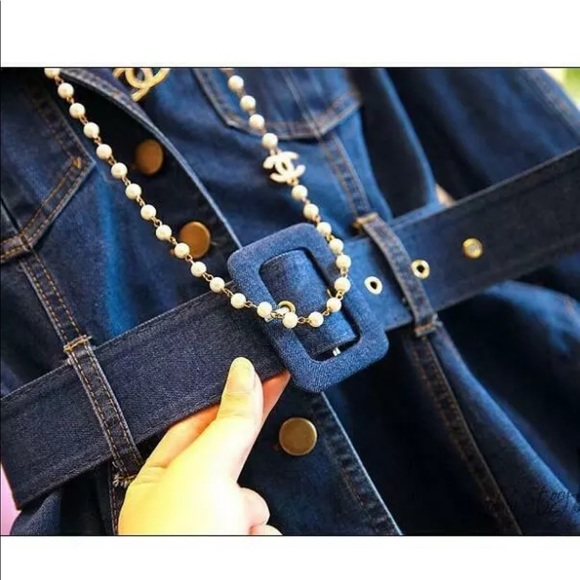 DENIM DRESS - Picture 2 of 5